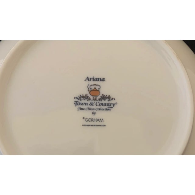 1980s 1980s Gorham Ariana Large Round Serving Bowl For Sale - Image 5 of 13