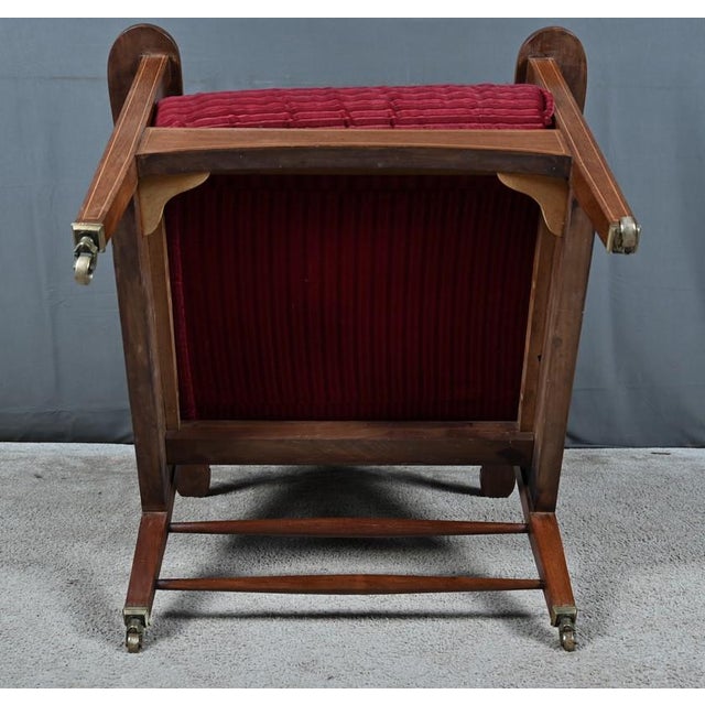Morris Armchair in Mahogany, 1890s For Sale - Image 18 of 18