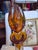Classic decanter deep cut amber color to clear.