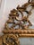Vintage Early Mid Century Modern Italian Gilded Mirror For Sale - Image 10 of 14