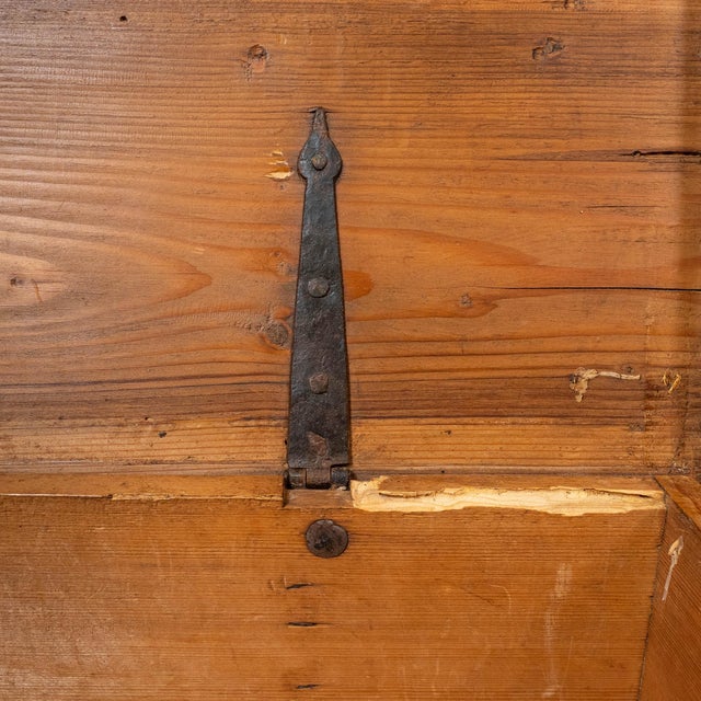 Antique Hand Painted Wedding Chest For Sale - Image 12 of 12