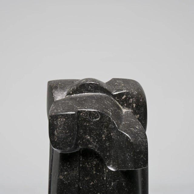 Jan Keustermans, Abstract Sculpture, Belgian Blue Stone For Sale - Image 10 of 18