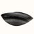Black Vintage Murano Black Ribbed Art Glass Shell Bowl – Italian Sculptural Decorative Centerpiece For Sale - Image 8 of 9