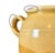 Yellow Antique Rustic Italian Terracotta Confit Pot With a Yellow Ochre Glaze For Sale - Image 8 of 8