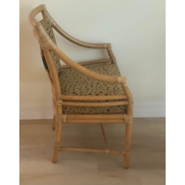Vintage “Target” Back McQuire Side Chairs For Sale In Naples, FL - Image 6 of 9