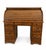 Vintage 1980s Traditional Oak Roll-Top Executive Desk For Sale In Los Angeles - Image 6 of 6
