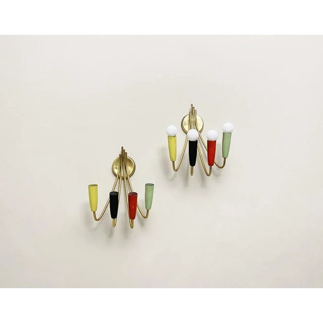 1950s Wall Lights, 1950s, Set of 2 For Sale - Image 5 of 5