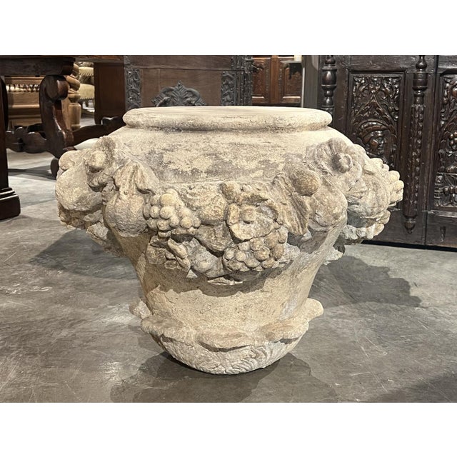 More information coming soon… This large fruit and flower swag Italian architectural would make a wonderful coffee table...