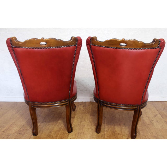 Brown Set of Crapaud Armchairs, 1960s For Sale - Image 8 of 16