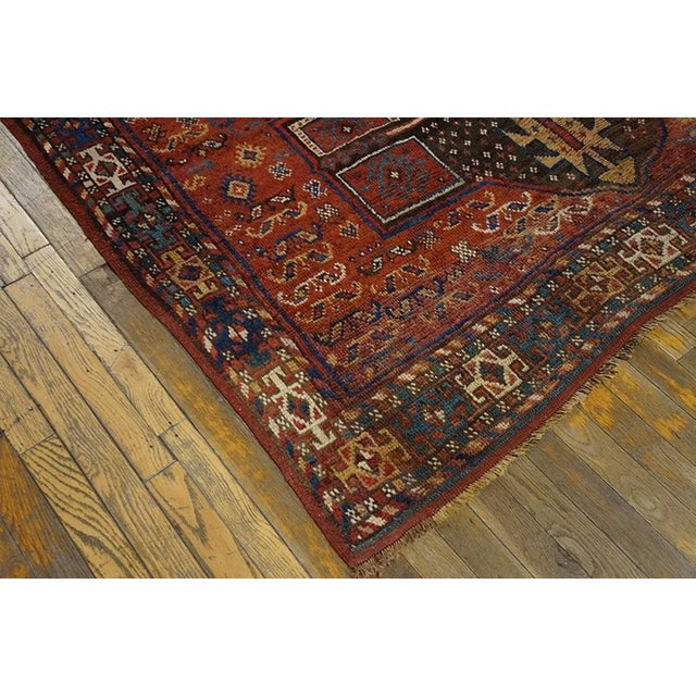 Late 19th Century 19th Century N.E. Persian Kurdish Quchan Carpet ( 5'8" x 12'2" - 173 x 371 ) For Sale - Image 5 of 7