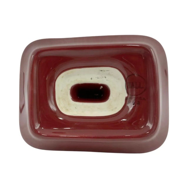 Vintage the 21 Club Nyc Restaurant Ashtray Red Matchbook Holder For Sale - Image 9 of 10