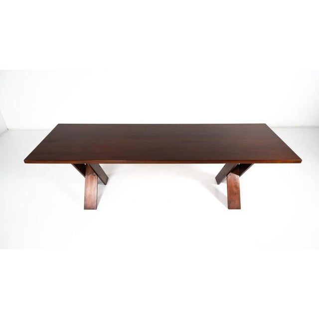 Mid-Century Modern Dining Set by Marco Zanuzo for Poggi, 1970s, Set of 7 For Sale - Image 13 of 18