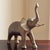 Large Mid-20th Century Brass Elephant Sculpture For Sale - Image 10 of 16