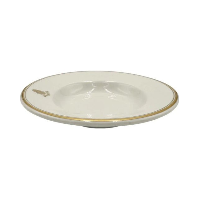 Mid 20th Century Vintage the Carlyle Hotel Nyc Soup Bowl White New York City For Sale - Image 5 of 12