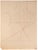 Pastel drawing realized by Robert Santerne (1903-1983). Not signed, with an abstract drawing on rear. Good condition. This...
