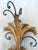 Gold Large Florentine Hollywood Regency Wall Lamp, Italy, 1970s For Sale - Image 8 of 11