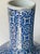 Pair Blue & White Porcelain Long Neck Vases, Chinese For Sale In West Palm - Image 6 of 8