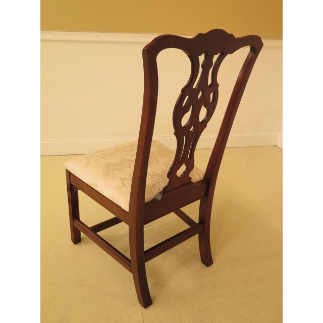 Ethan Allen Knob Creek Chippendale Cherry Dining Room Chairs Set of 6