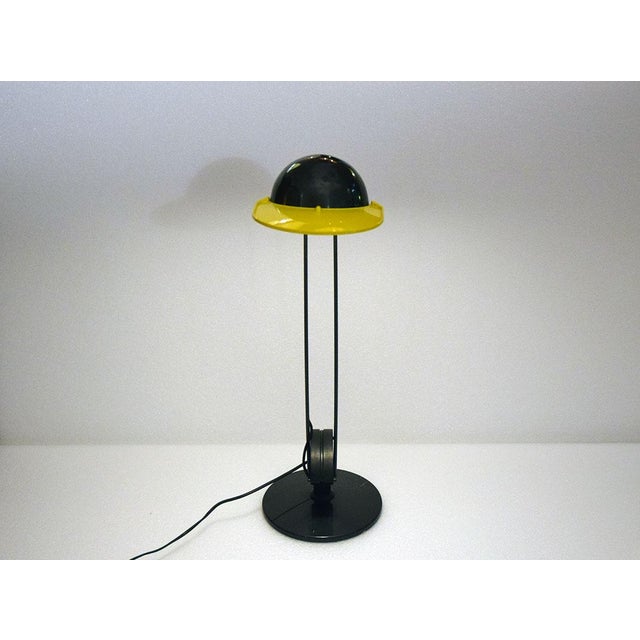 Postmodern Vintage Table Lamp by King & Miranda for Arteluce, 1980s For Sale - Image 3 of 8