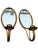 Vintage Hollywood Regency Gold Rope Frame Mirrored Candle Sconces, Pair For Sale In Portland, ME - Image 6 of 7