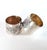 Art Nouveau / Jugendstil sterling silver napkin ring, crafted in England between 1890 and 1900. This is a highly...