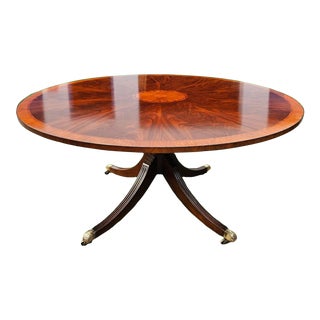 Early 20th Century Restall Brown & Clennell 60" Round Dining Table For Sale