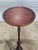 Late 20th Century Kittinger Williamsburg Style Mahogany Plant Stand Candlestand For Sale In Cleveland - Image 6 of 11