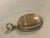 Mid 20th Century Vintage Tan / Cream Oval Striped Agate Pendant For Sale - Image 5 of 9