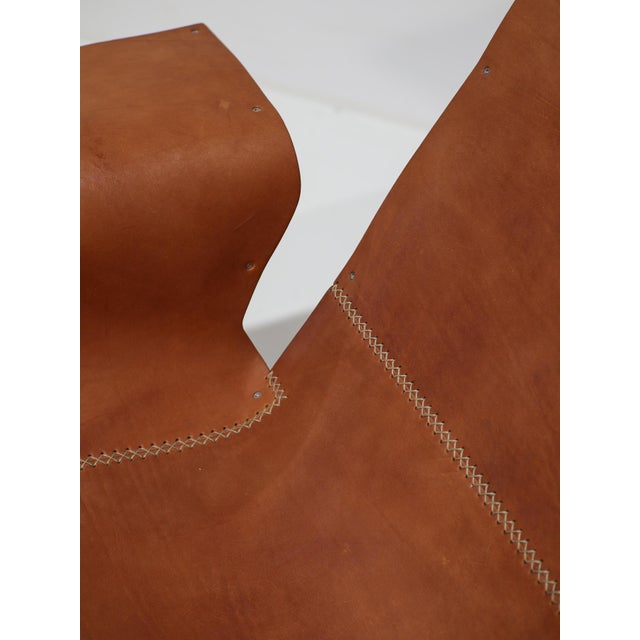 Leather LL04 Lounge Chair by Maarten Van Severen for Pastoe, 2000s For Sale - Image 12 of 18