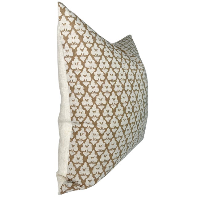 Arboreta Floral Pillow Cover ⭐️ Ships Same Business Day On the Front: Floral Printed Fabric On the Back: Ivory Linen...