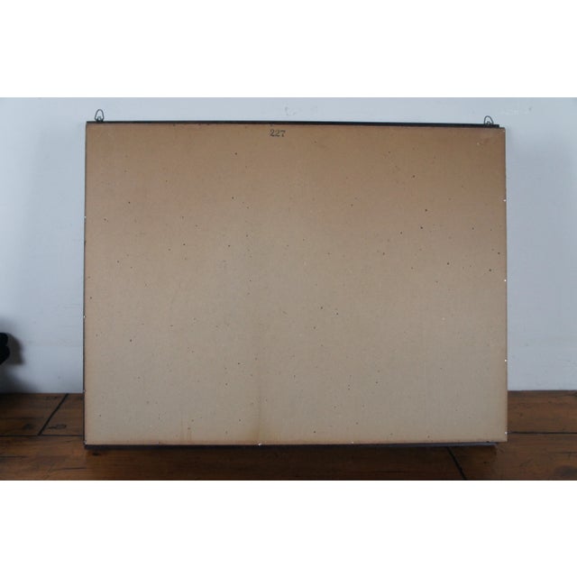 Mid-Century Shadow Box Vanity Wall Shelf Curio Display Mirror For Sale - Image 11 of 13