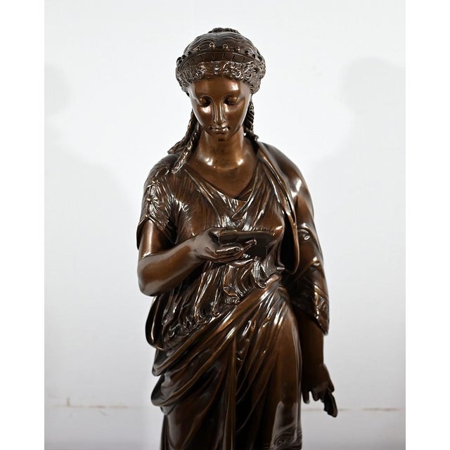 Bronze Figure from J-L. Grégoire, 1800s For Sale - Image 4 of 18