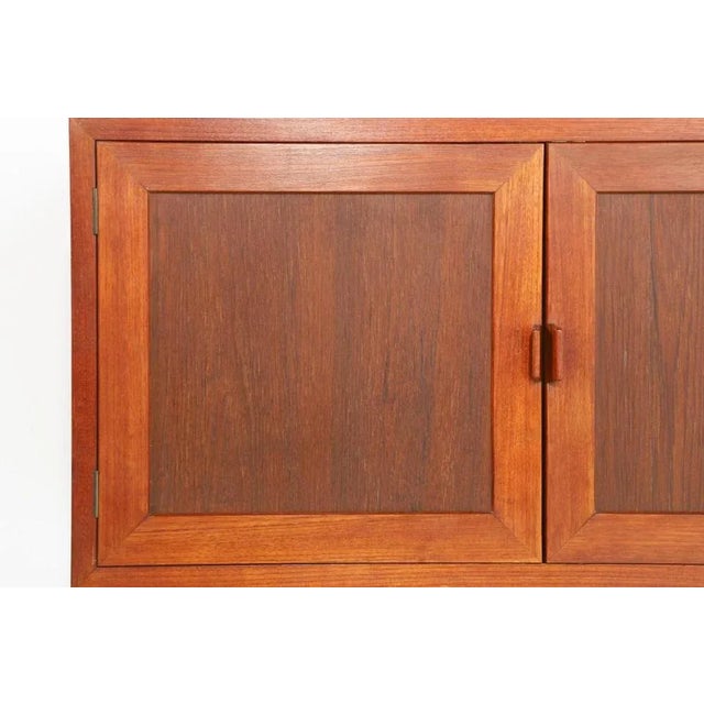 Johannes Andersen Danish Modern Wall Cabinets by Johannes Andersen, 1960s, Set of 2 For Sale - Image 4 of 10