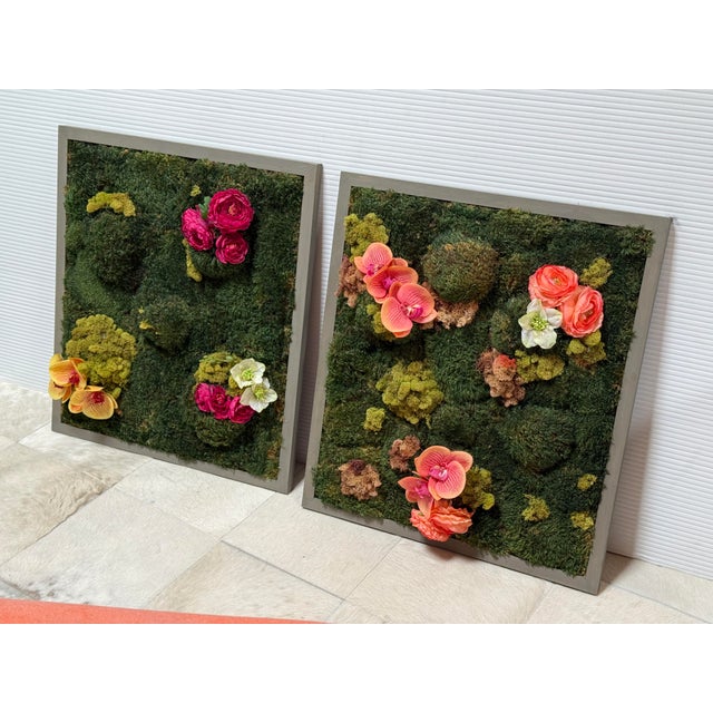 Design Plus Gallery presents a Set of Two Garden Delight Collection Art Panels by John-Richard. His wall Decor are a...