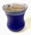 Contemporary Artisan Vintage Cobalt Drip Vase For Sale - Image 3 of 13