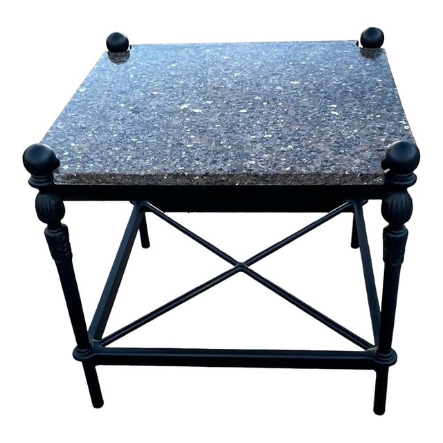 Michael Taylor Montecito Outdoor Square #2075 Side Table For Sale