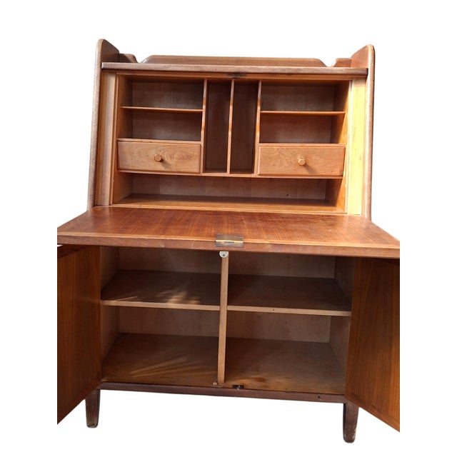 Mid-Century Modern Folding Desk, 1960s For Sale - Image 10 of 18