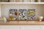 Contemporary 1938 Rich Port Modernist Multicolor Fine Art Triptych by Paul Klee — 8" X 12" Per Panel For Sale - Image 3 of 7