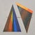Original Modernist Multicolor Geometric Abstract Collage on Grey Handmade Paper With Braided Thread by Casey R. Klein For Sale - Image 4 of 6