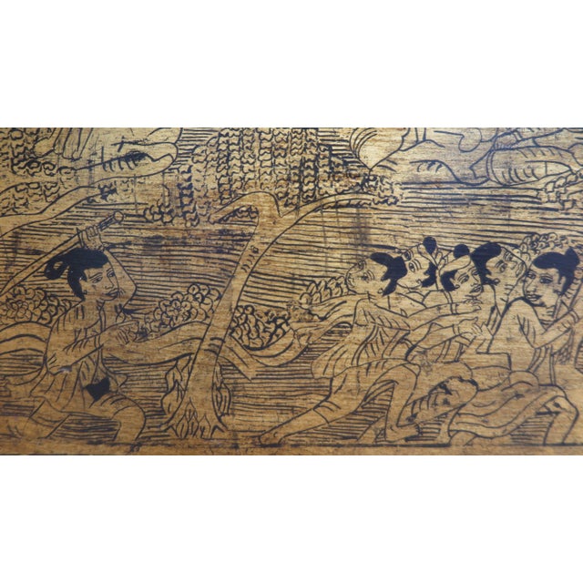 19th Century Buddhist Manuscript Chest - Trunk For Sale In New York - Image 6 of 8