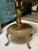 Hollywood Regency Hollywood Regency Gilt Bronze and Marble Side End Table For Sale - Image 3 of 3