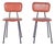 Chair in Red Synthetic Leather, 1970s For Sale - Image 9 of 9