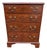 Antique Small Mahogany Chest of Drawers For Sale