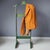 This wooden minimalist valet stand or dressboy from the 1970s is in good condition. Natural discoloration of the...