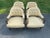 Textile Vintage Schoonbeck Henredon Game or Lounge Chairs - Set of 4 For Sale - Image 7 of 8
