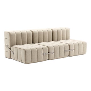 Curt Modular Set Flexible Three-Seater Sofa by Ambivalenz, Set of 6 For Sale