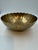 Metal Vintage Hollywood Regency Scalloped Solid Brass Bowl, Italian Style, 9 3/4” For Sale - Image 7 of 10