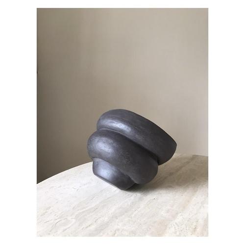 Not Yet Made - Made To Order Modder Serendipity Black Ceramic Sculpture by Françoise Jeffrey For Sale - Image 5 of 9