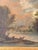 19th Century Antique Pastoral Landscape Oil Painting in Ornate Gold Frame, Original 19th Century River Scene With Cows, Vintage Fine Art Wall Decor For Sale - Image 5 of 11