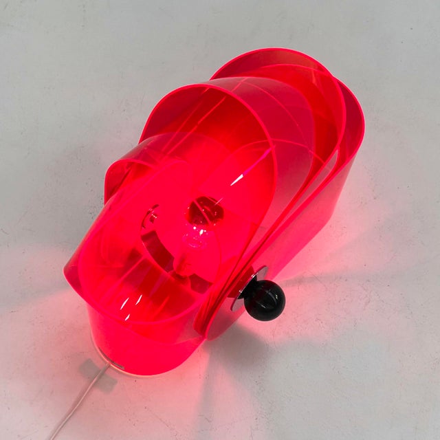 Pink Gherpe Lamp by Superstudio for Poltronova, 1968 For Sale - Image 4 of 11